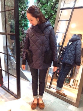 「blanc basque（ブランバスク）のアイテム」を使った、takako☺︎さん（レディース・162cm）の秋コーディネート