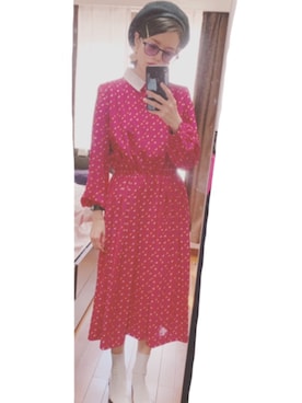 「アイテム（ピアス（両耳用））」を使った、sayaさん（レディース・153cm・20代）の秋コーディネート
