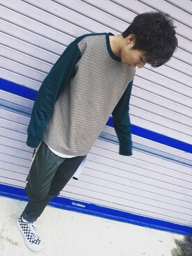 TAKUMIさん（メンズ・159cm）の春コーディネート