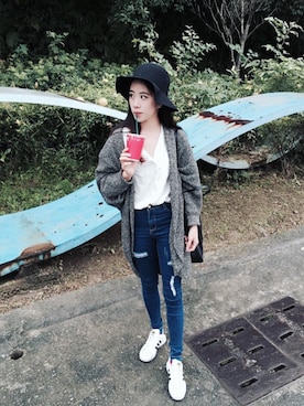 「salad（サラダ）のアイテム」を使った、Anitaさん（レディース・154cm）の秋コーディネート