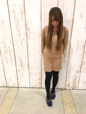 「マークイズみなとみらい」｜MINminatomiraiさん（レディース・156cm）の冬コーディネート