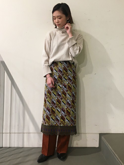 Tomorrowland ルミネ新宿店 Tomorrowland Macpheeのニット セーターを使ったコーディネート Wear