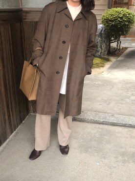 「I_am（アイアム）のアイテム（バッグ）」を使った、rrii007さん（レディース・158cm）の冬コーディネート