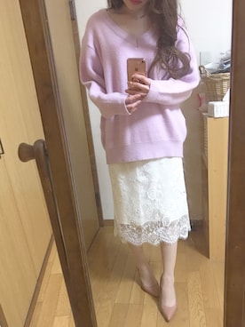 Yoshie Fujiuさん（レディース・155cm）の春コーディネート