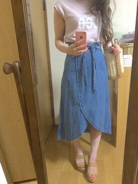 Yoshie Fujiuさん(レディース・155cm)の夏コーディネート