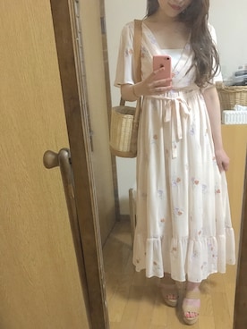 Yoshie Fujiuさん(レディース・155cm)の夏コーディネート