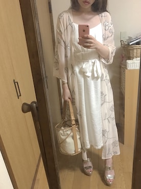 Yoshie Fujiuさん(レディース・155cm)の夏コーディネート