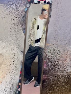 「アイテム（キャスケット）」を使った、かなえさん（メンズ・183cm・10代）の春コーディネート