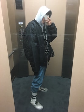 贯太さん（メンズ・175cm）の冬コーディネート