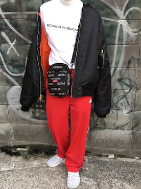 贯太さん（メンズ・175cm）の冬コーディネート