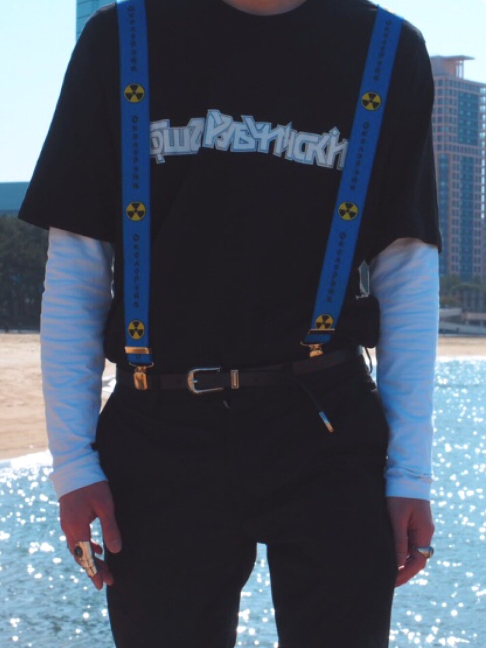 ゴーシャラブチンスキー サスペンダー Gosha Rubchinskiy（ゴーシャラブチンスキー）の「GOSHA RUBCHINSKIY