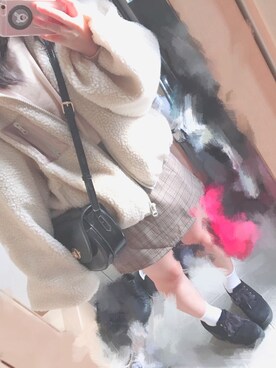 「アイテム（ブルゾン）」を使った、のんのさん（レディース・144cm・10代）の秋コーディネート