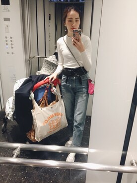 𓇬ℍ𝕒𝕟𝕒𓇬さん（レディース・169cm）の春コーディネート