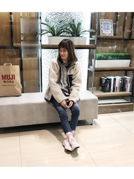 𓇬ℍ𝕒𝕟𝕒𓇬さん（レディース・169cm）の冬コーディネート