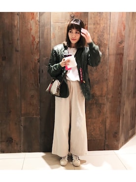 𓇬ℍ𝕒𝕟𝕒𓇬さん（レディース・169cm）の冬コーディネート