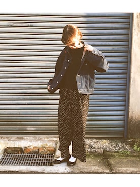 𓇬ℍ𝕒𝕟𝕒𓇬さん（レディース・169cm）の春コーディネート