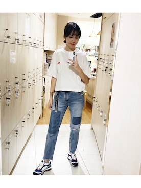 𓇬ℍ𝕒𝕟𝕒𓇬さん（レディース・169cm）の春コーディネート