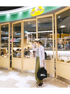 𓇬ℍ𝕒𝕟𝕒𓇬さん（レディース・169cm）の夏コーディネート