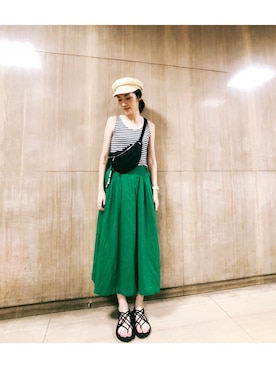 𓇬ℍ𝕒𝕟𝕒𓇬さん（レディース・169cm）の夏コーディネート