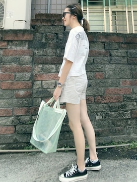 𓇬ℍ𝕒𝕟𝕒𓇬さん（レディース・169cm）の夏コーディネート