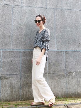 𓇬ℍ𝕒𝕟𝕒𓇬さん（レディース・170cm）の春コーディネート