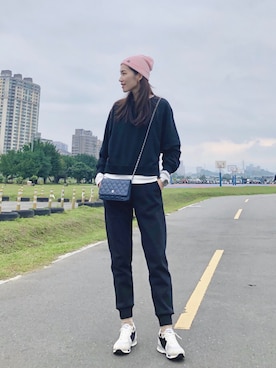 「SOPHNET.（ソフネット）のアイテム」を使った、𓇬ℍ𝕒𝕟𝕒𓇬さん（レディース・170cm）の冬コーディネート
