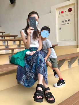 𓇬ℍ𝕒𝕟𝕒𓇬さん（レディース・170cm）の夏コーディネート