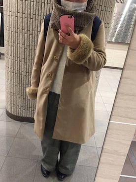 haru haruさん（レディース・157cm）の冬コーディネート