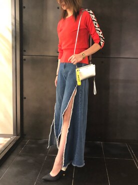 「キャンペーン」｜M746さん（レディース・165cm）の春コーディネート