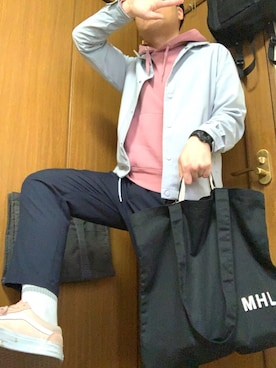 「CIAOPANIC TYPY（チャオパニックティピー）のアイテム（その他アウター）」を使った、kekeさん（メンズ・174cm）の春コーディネート
