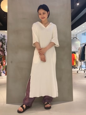 「JOINT WORKS（ジョイントワークス）のアイテム」を使った、mizukiさん（レディース・155cm）の春コーディネート
