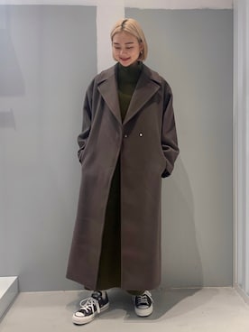 「JOINT WORKS（ジョイントワークス）のアイテム（ジャケット/アウター）」を使った、mizukiさん（レディース・155cm）の秋コーディネート