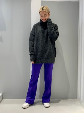 「JOINT WORKS（ジョイントワークス）のアイテム」を使った、mizukiさん（レディース・155cm）の秋コーディネート