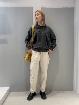 「SMITH（スミス）のアイテム」を使った、mizukiさん（レディース・155cm）の冬コーディネート