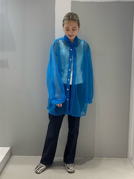 「JOINT WORKS（ジョイントワークス）のアイテム」を使った、mizukiさん（レディース・155cm）の春コーディネート