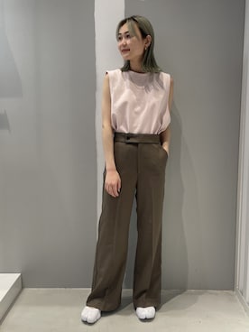 「JOINT WORKS（ジョイントワークス）のアイテム」を使った、mizukiさん（レディース・155cm）の春コーディネート