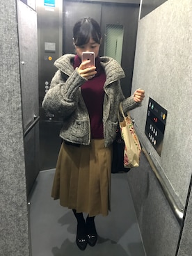 Mitsueleenoさん(レディース・164cm)の冬コーディネート