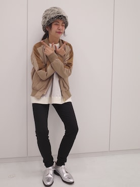 seekaさん(レディース・154cm)の冬コーディネート