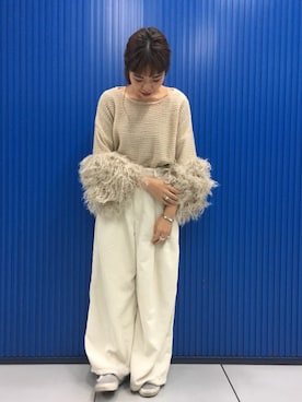 seekaさん（レディース・154cm）の冬コーディネート