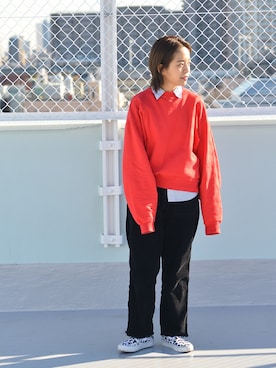 seekaさん（レディース・154cm）の冬コーディネート