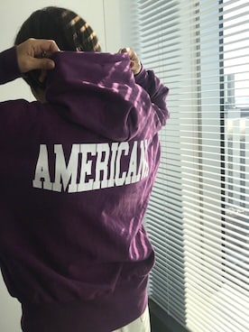 「GARAGE OF GOOD CLOTHING（ガレージオブグッドクロージング）のアイテム（トップス）」を使った、seekaさん（レディース・154cm）の冬コーディネート