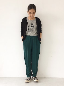 「Te chichi TERRASSE（テチチテラス）のアイテム」を使った、seekaさん（レディース・154cm）の春コーディネート