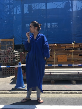 「havaianas（ハワイアナス）のアイテム（サンダル）」を使った、seekaさん（レディース・154cm）の春コーディネート