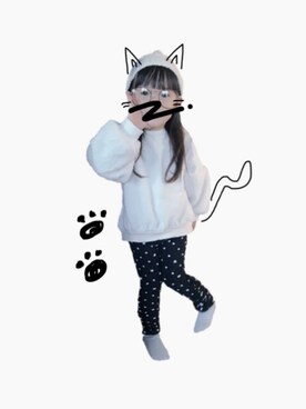 utaさん（キッズ・90cm）の秋コーディネート