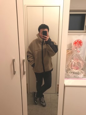 「アイテム（ブルゾン）」を使った、No46さん（メンズ・158cm・30代）の冬コーディネート