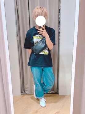「GOSTAR DE FUGA（ゴスタール ジフーガ）のアイテム（トップス）」を使った、まことさん（メンズ・170cm）の夏コーディネート