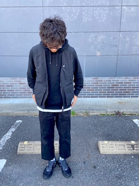 「JOURNAL STANDARD（ジャーナルスタンダード）のアイテム（その他アウター）」を使った、ケンヤさん（メンズ・175cm）の秋コーディネート