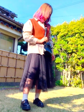 み。さん（レディース・164cm）の春コーディネート