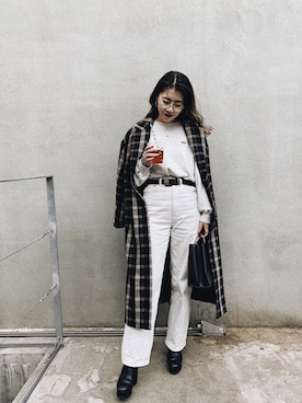 Natsumiさん（レディース・160cm）の冬コーディネート