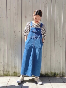 miyaさん（レディース・158cm）の春コーディネート